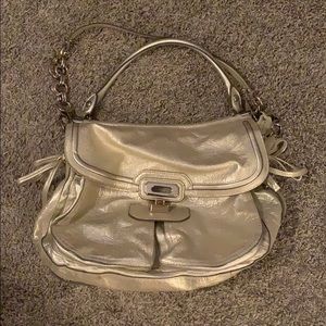 Gold Coach bag